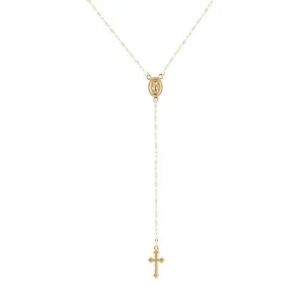 Elegant Rosary Necklace – Faith-Inspired Jewelry for Every Event