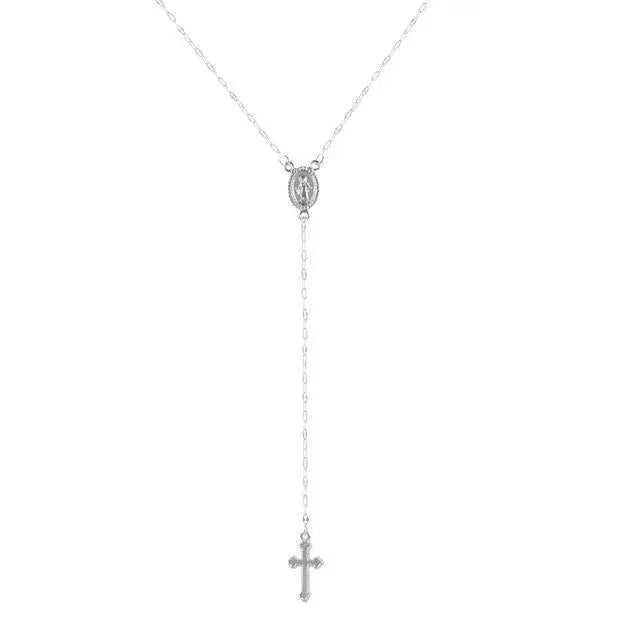Elegant Rosary Necklace – Faith-Inspired Jewelry for Every Event