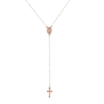 Elegant Rosary Necklace – Faith-Inspired Jewelry for Every Event
