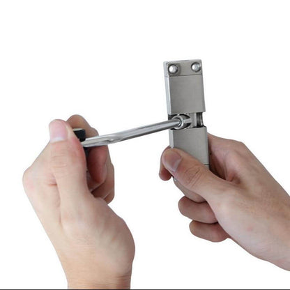 Automatic Door Hinge in Adjustable Stainless Steel