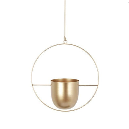 Elegant Metal Plant Holder for Wall or Ceiling – FloraFrame