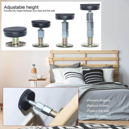 2-Pack Bed Stabilizer for Noise Reduction and Secure Support