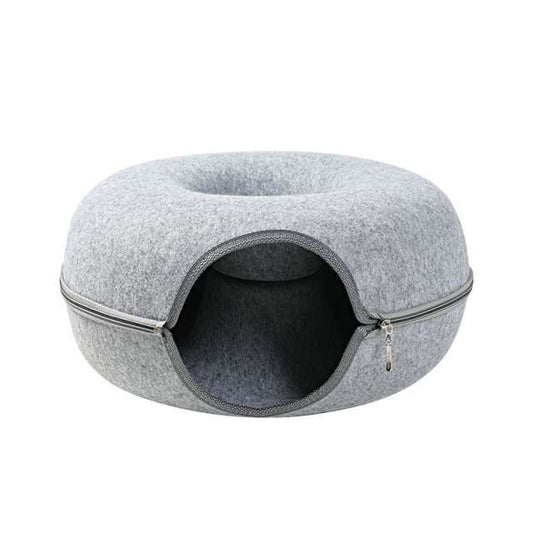 Cat Tunnel and Playhouse - PawDonut Design