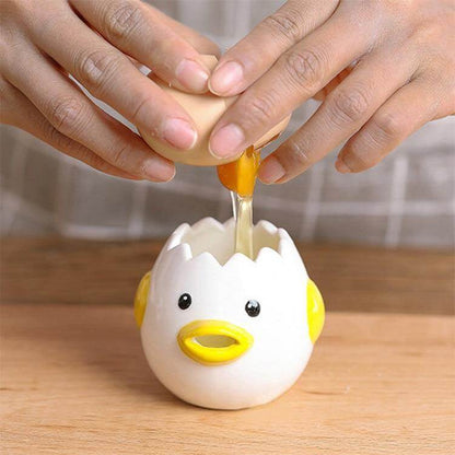 Adorable Chicken Egg Yolk Separator in Cartoon Design