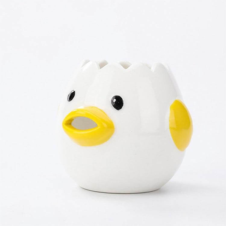 Adorable Chicken Egg Yolk Separator in Cartoon Design