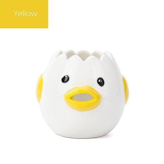 Adorable Chicken Egg Yolk Separator in Cartoon Design