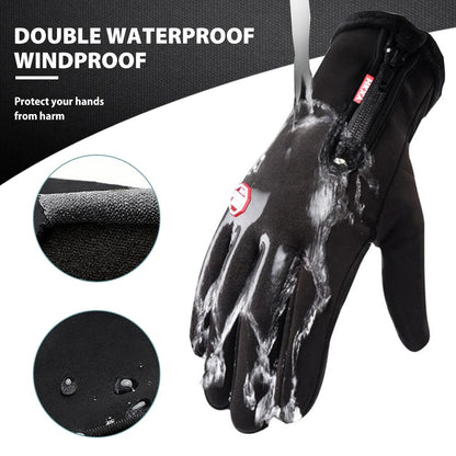 Winter Windproof Gloves for Cycling and Skiing - Unisex Warm Design