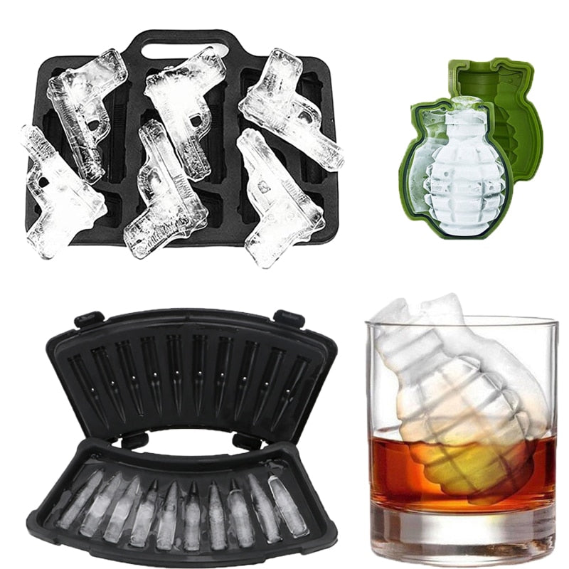 Gothic Skull Ice Mold: Create Unique Chilled Treats