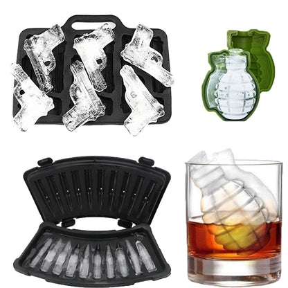 Gothic Skull Ice Mold: Create Unique Chilled Treats