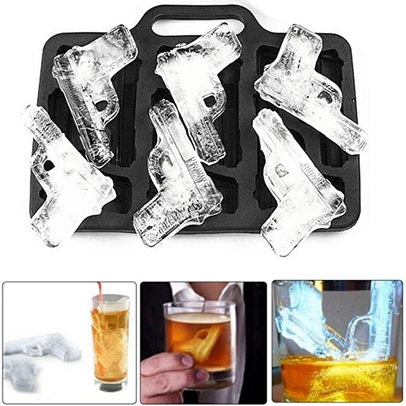 Gothic Skull Ice Mold: Create Unique Chilled Treats