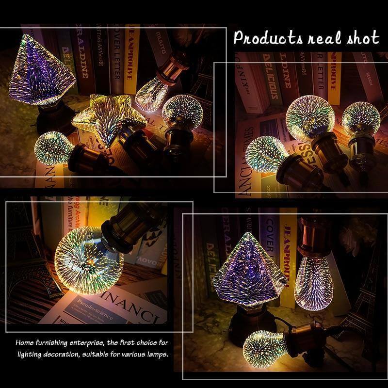 Colourful 3D LED Decorative Lamp