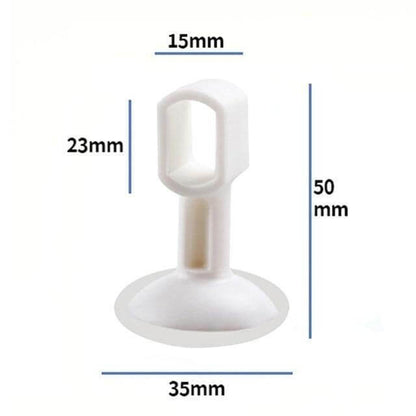10-Pack Eco-Friendly Silicone Door Stoppers | SafeGuard