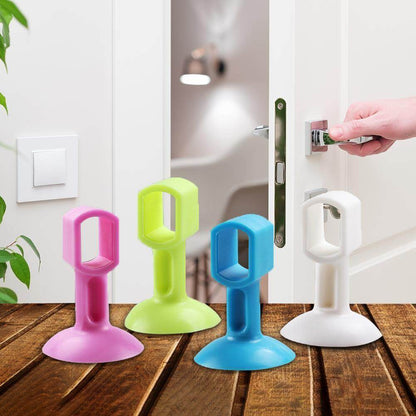 10-Pack Eco-Friendly Silicone Door Stoppers | SafeGuard