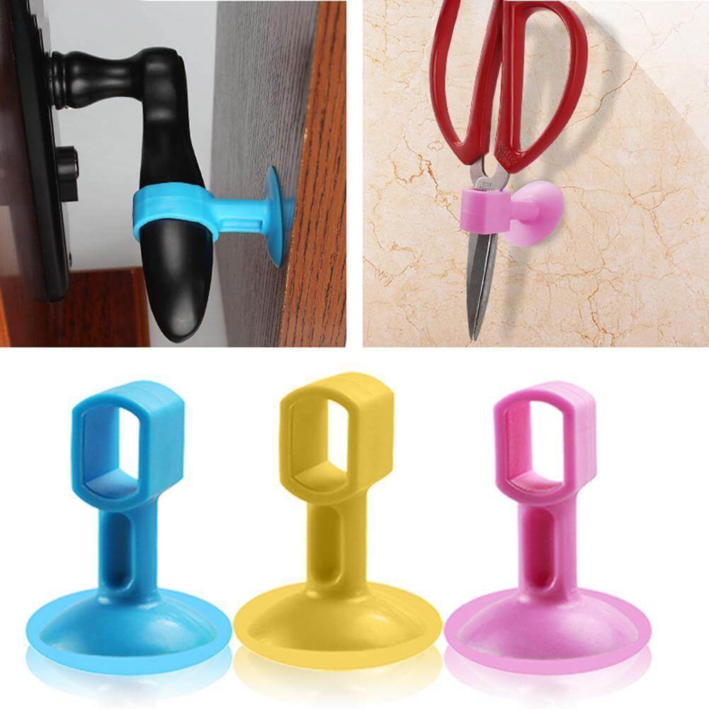 10-Pack Eco-Friendly Silicone Door Stoppers | SafeGuard