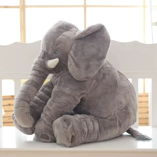 Plush Elephant Pillow for Cozy Comfort and Decorative Relaxation