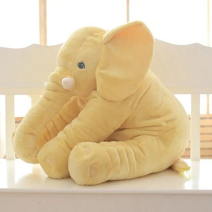Plush Elephant Pillow for Cozy Comfort and Decorative Relaxation