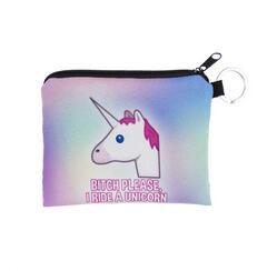 Unicorn Rider - Small Makeup Bag and Wallet
