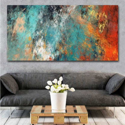 Serene Horizon - Vibrant Canvas Art for Your Space