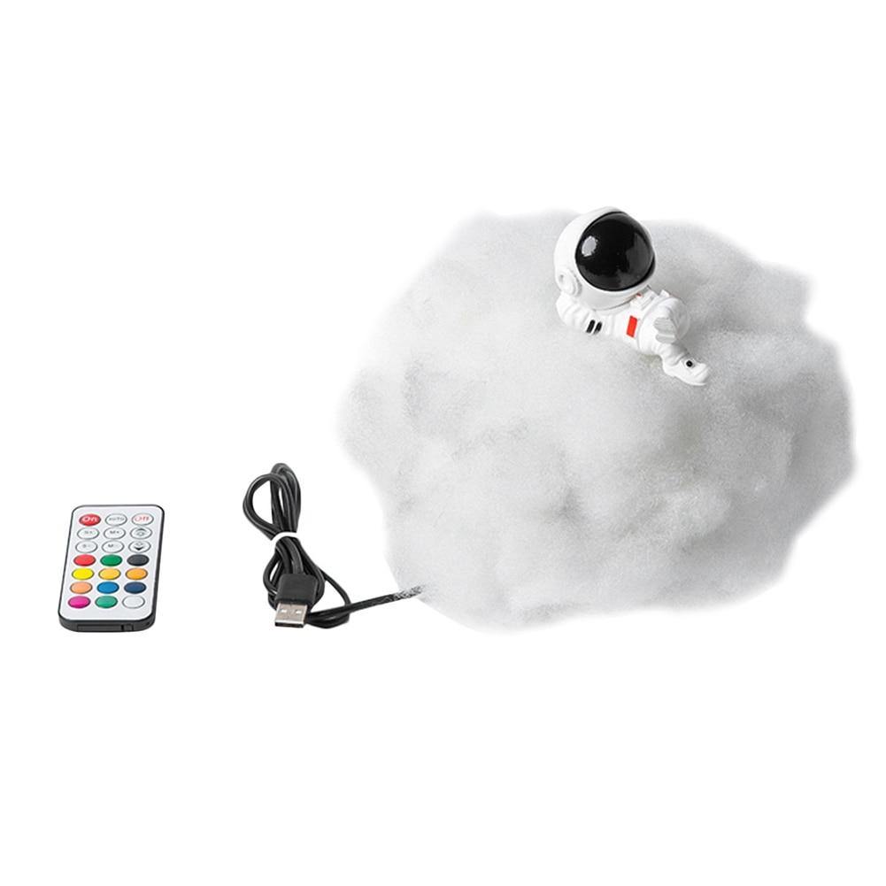 Colorful Cloud Night Light – Astronaut Design