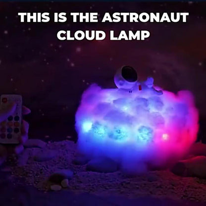 Colorful Cloud Night Light – Astronaut Design