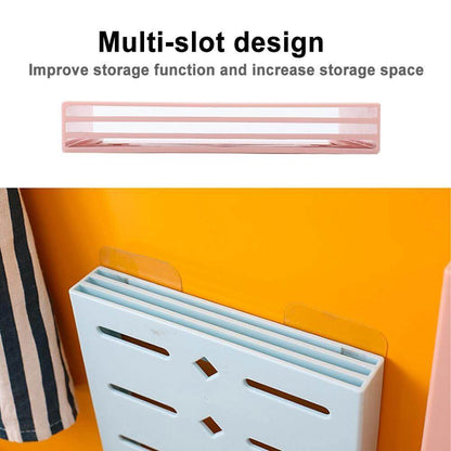 2-Pack Wall-Mounted Pastel Knife Holder for Easy Storage