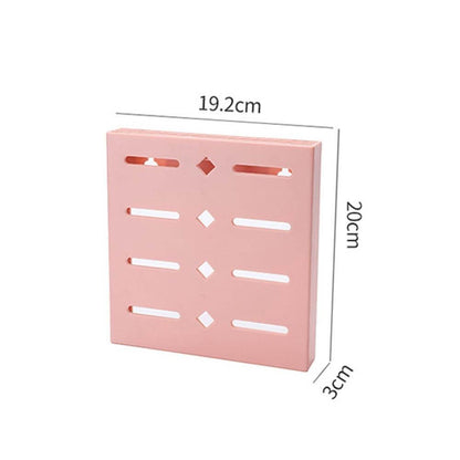 2-Pack Wall-Mounted Pastel Knife Holder for Easy Storage