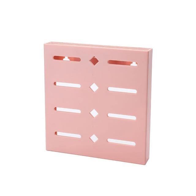 2-Pack Wall-Mounted Pastel Knife Holder for Easy Storage