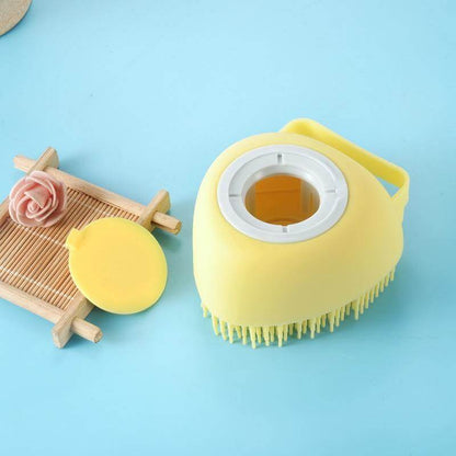 Shampoo Dispenser with Bathing Brush