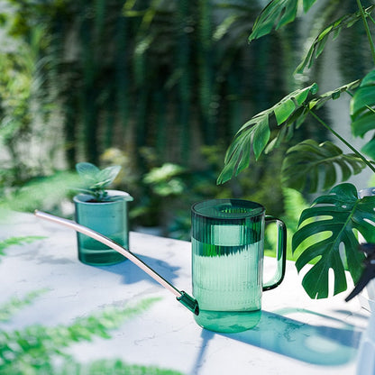 Watering Can with Jungle Design