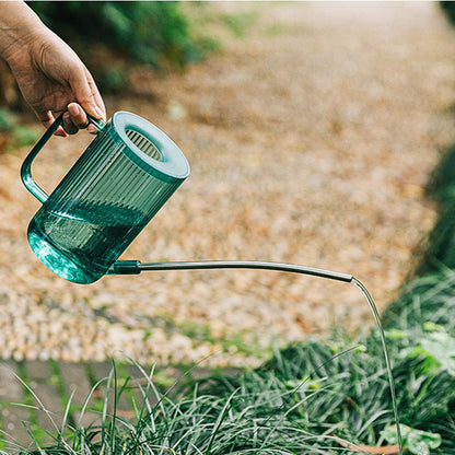 Watering Can with Jungle Design