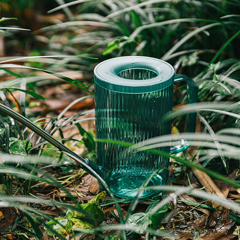 Watering Can with Jungle Design