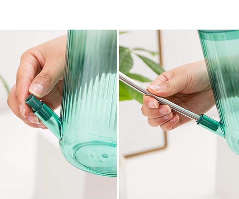 Watering Can with Jungle Design