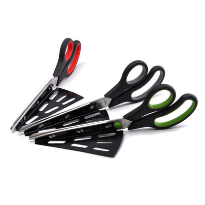 Pizza Cutting Scissors and Spatula Tool