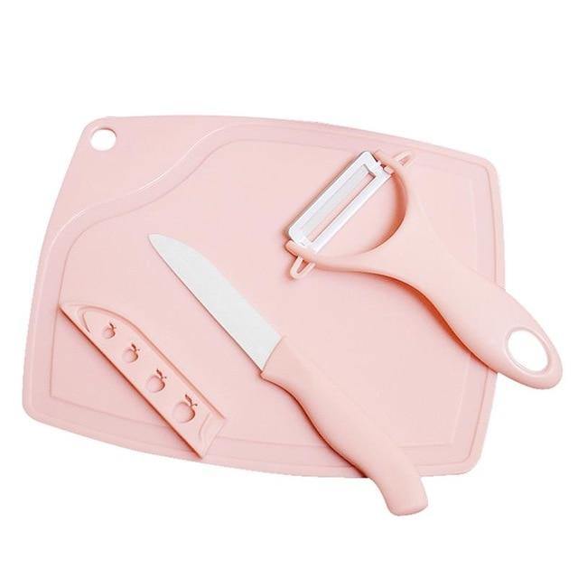 Pastel Kitchen Chopping Essentials Set | Colorful Trio