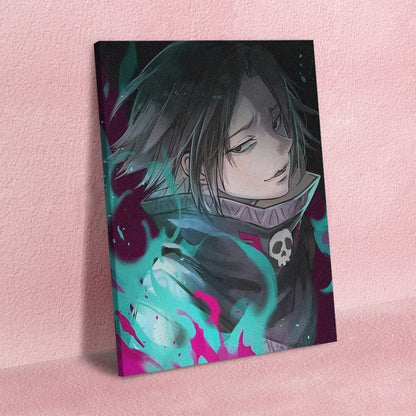 Skull Character Canvas Artwork - Anime-Inspired Wall Décor