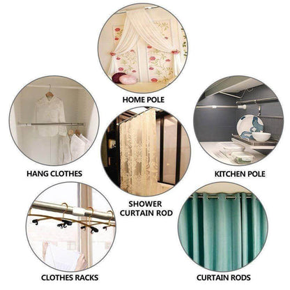 Versatile Tension Rod for Easy Hanging Solutions