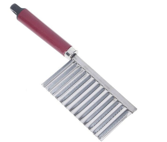 Wavy Potato Slicer in Stainless Steel
