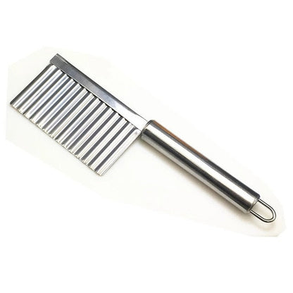 Wavy Potato Slicer in Stainless Steel