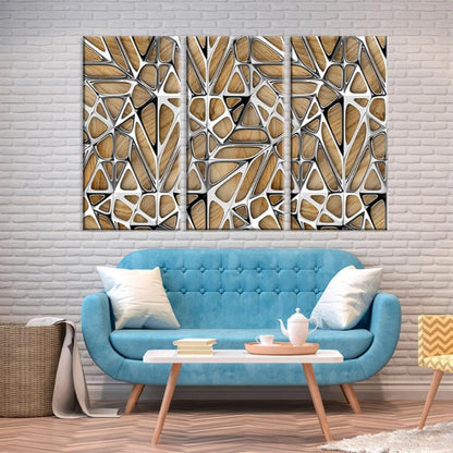 Rustic Elegance - Wood-Inspired Canvas Art