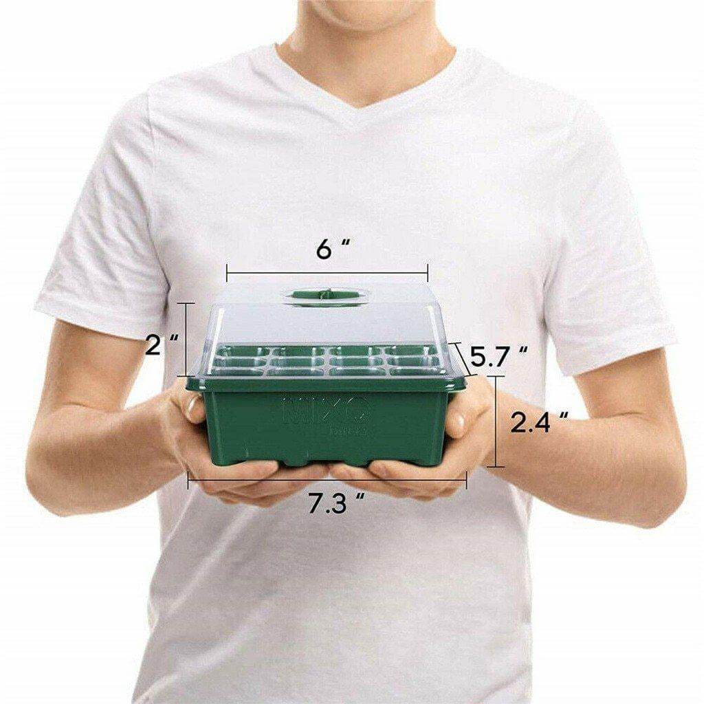 12-Cell Adjustable Seedling Planting Tray