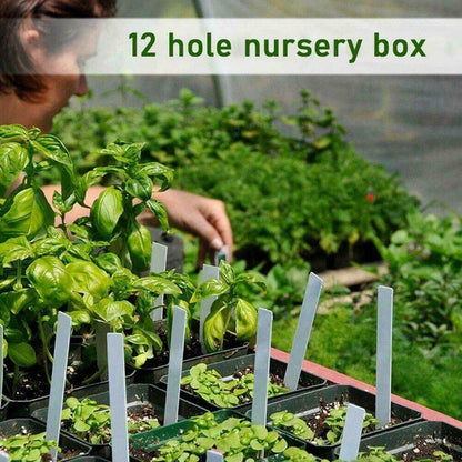 12-Cell Adjustable Seedling Planting Tray