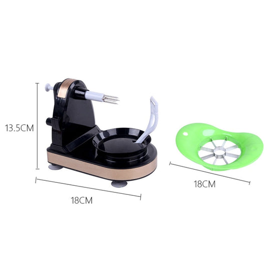 Corer, Slicer, and Pitter Tool for Apples