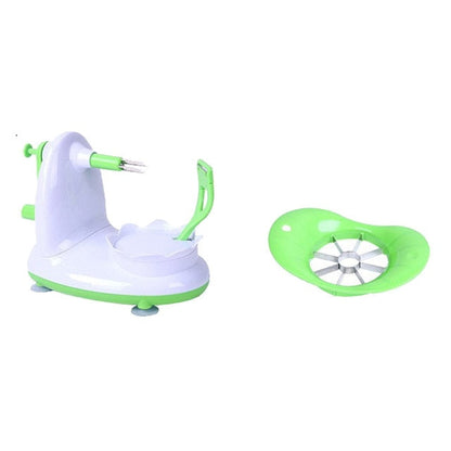 Corer, Slicer, and Pitter Tool for Apples