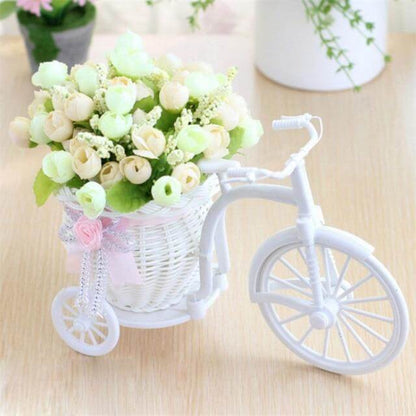 Decorative Flower Basket for Bicycles