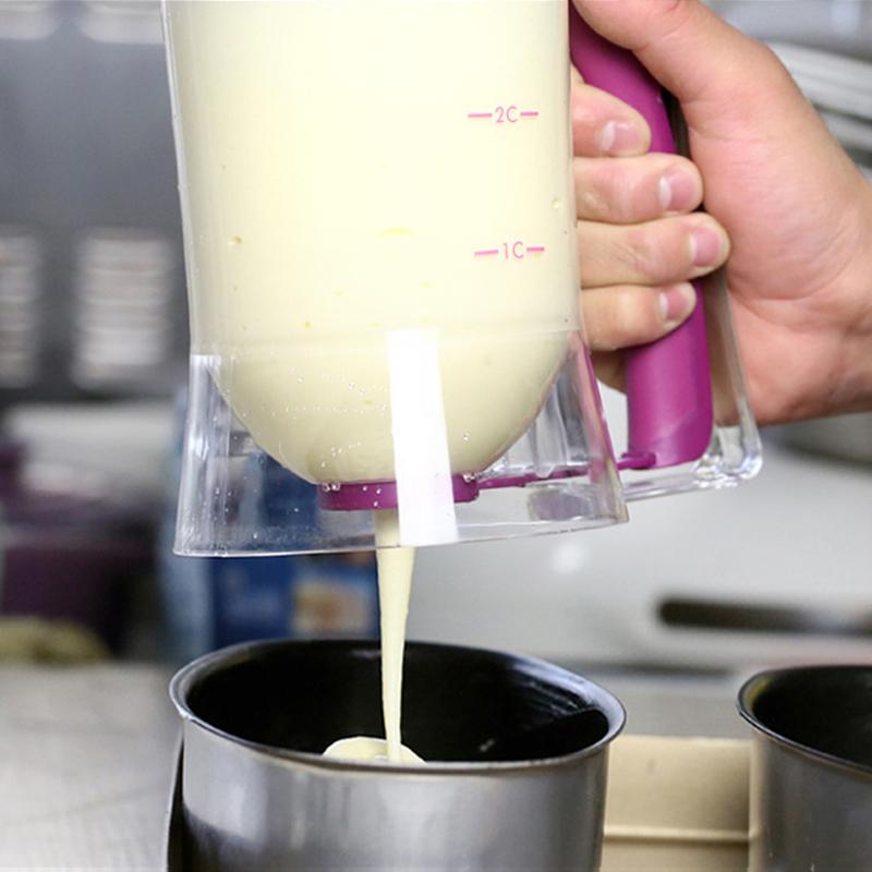 Batter Dispenser for Easy Pouring and Measuring