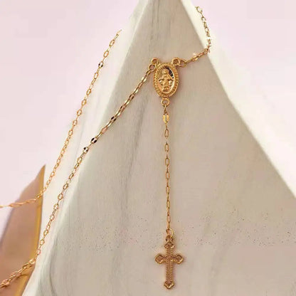 Elegant Rosary Necklace – Faith-Inspired Jewelry for Every Event