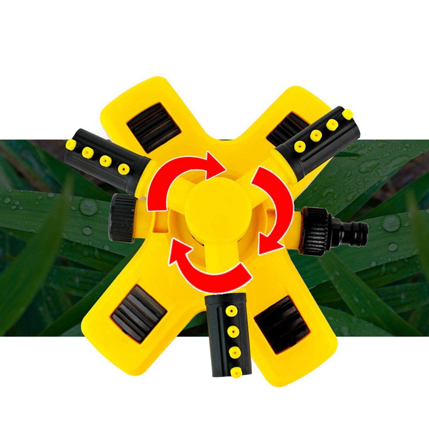 Automatic 360-Degree Garden Sprinkler System