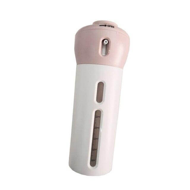 Travel Liquid Bottle - Refillable 4-in-1 Design