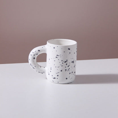 Geometric Design Porcelain Cup – Luxe Athenea Style