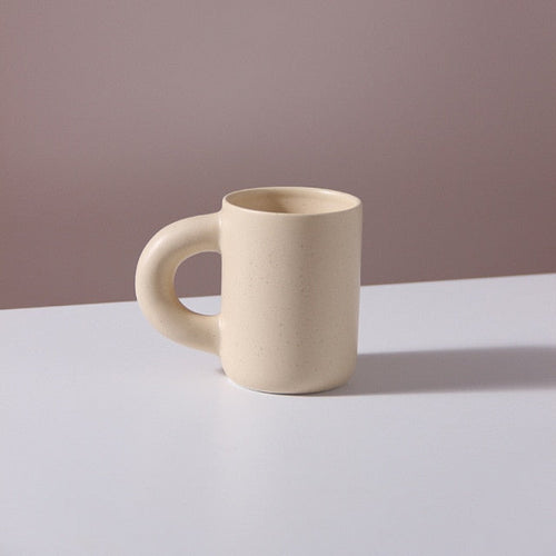 Geometric Design Porcelain Cup – Luxe Athenea Style